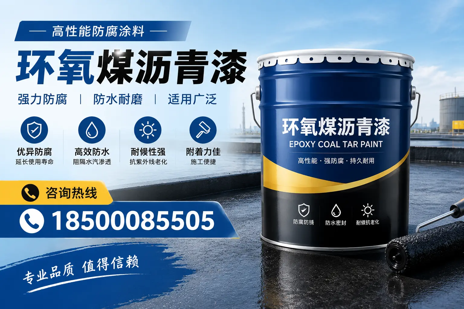 环氧煤沥青漆的主要成分与功能，吐鲁番用户深度了解