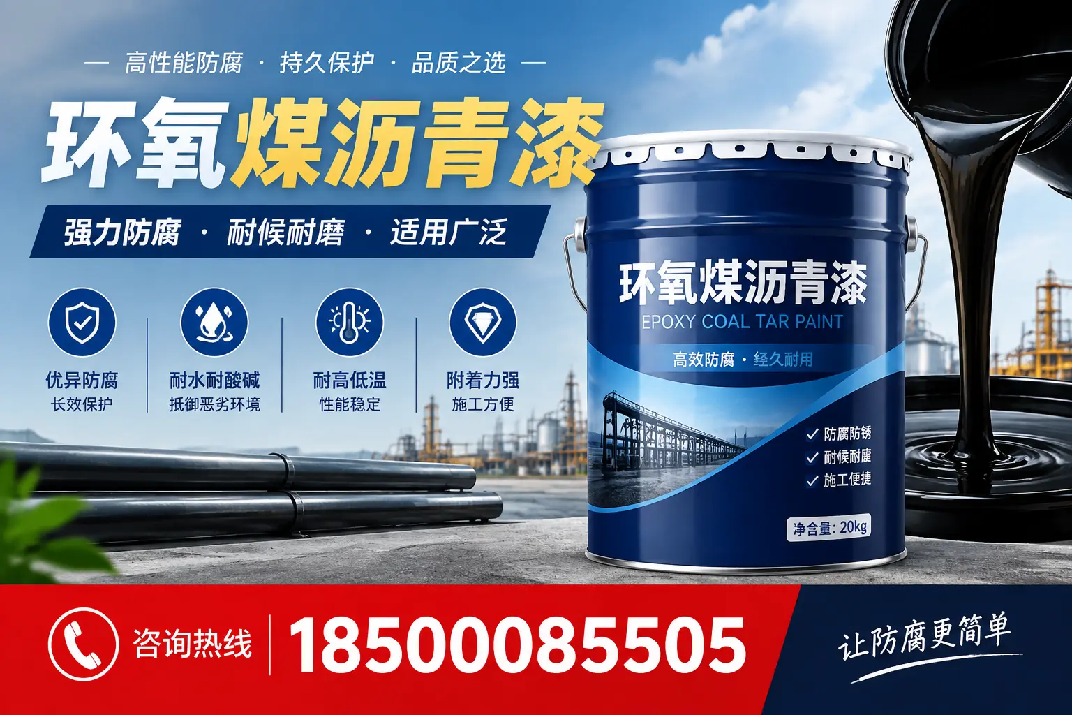 环氧煤沥青漆在不同气候条件下的表现分析,吐鲁番适用性