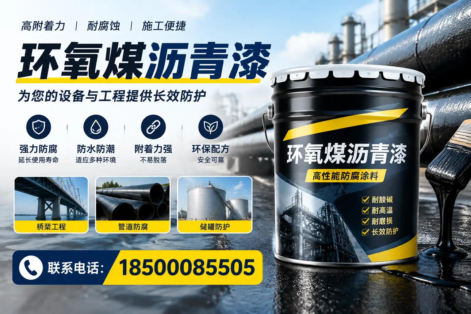 环氧煤沥青漆与其他涂料的对比分析，助力吐鲁番企业决策